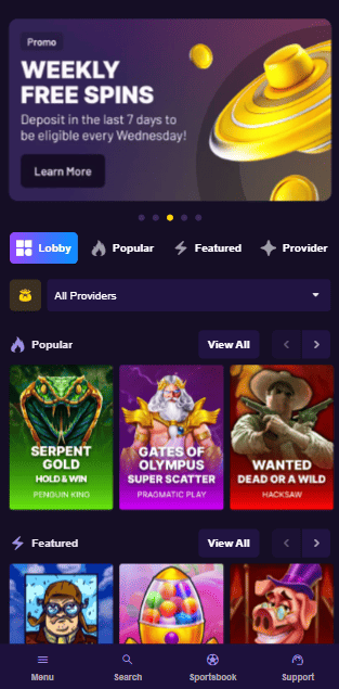 Spinbet login